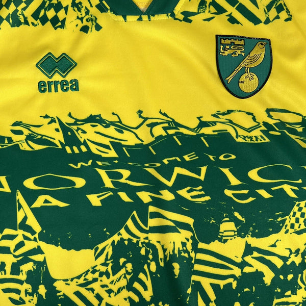 Norwich City 2020/2021 For The Fans Football Shirt Small