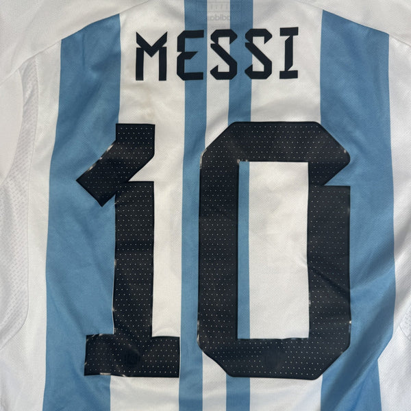 MESSI 10 Argentina 2022/2023/2024 Home Football Shirt Small