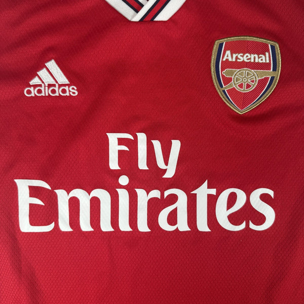 Arsenal 2019/2020 Home Long Sleeve Football Shirt Medium