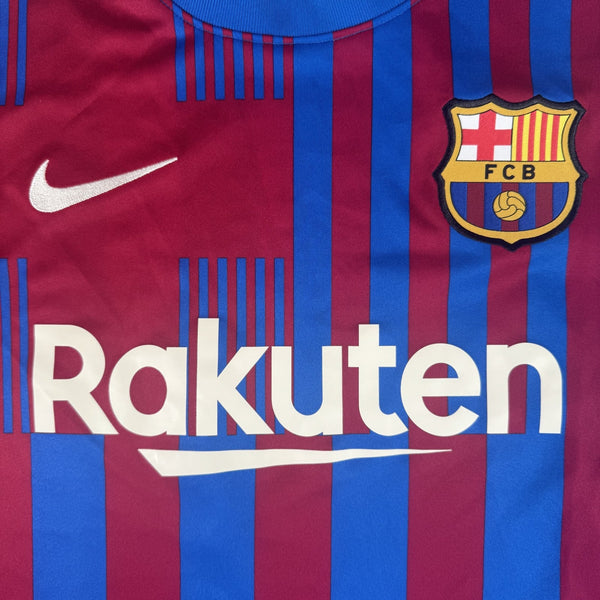Barcelona 2021/2022 Home Football Shirt XXL 2XL