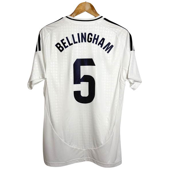 2024-25 Real Madrid Home Shirt “Bellingham 5” (BNWT) - M