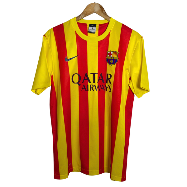 2013-14 Barcelona Basic Away Shirt - M