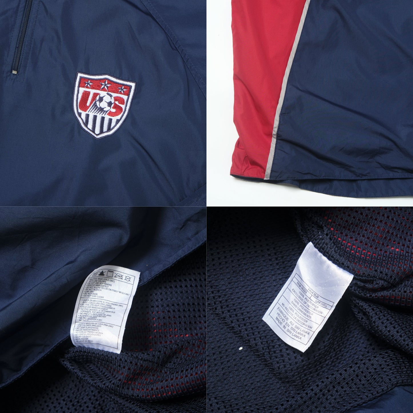 1990s USA Training Track Football Jacket Nike (XL)