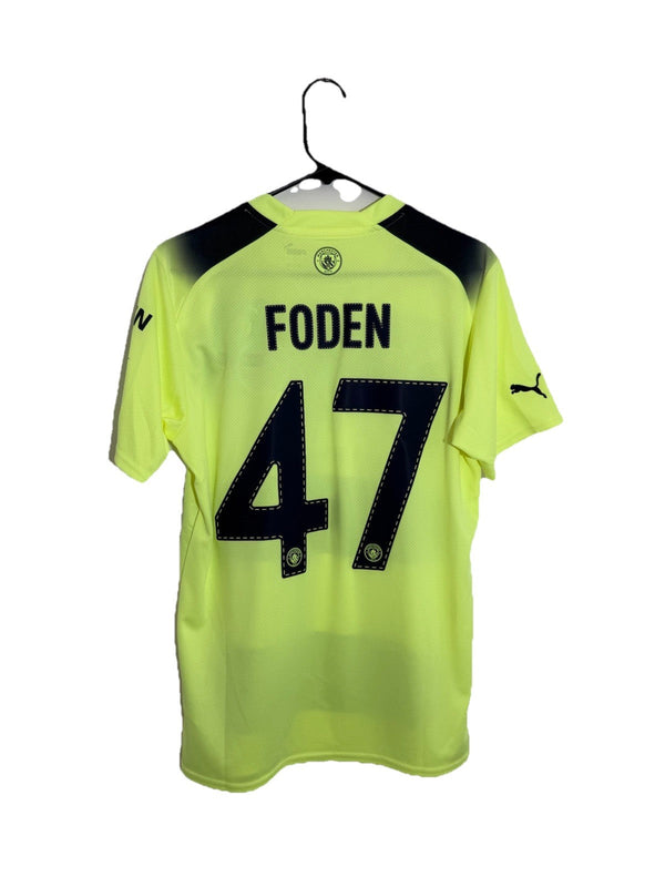 Manchester City Foden #47 2022/23 Treble Medium 3rd Shirt BNWT 765734-03