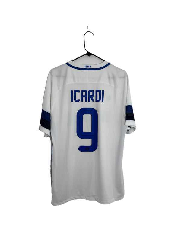 Inter Milan Icardi #9 2016/17 Away Large Shirt Excellent Condition 776888-101
