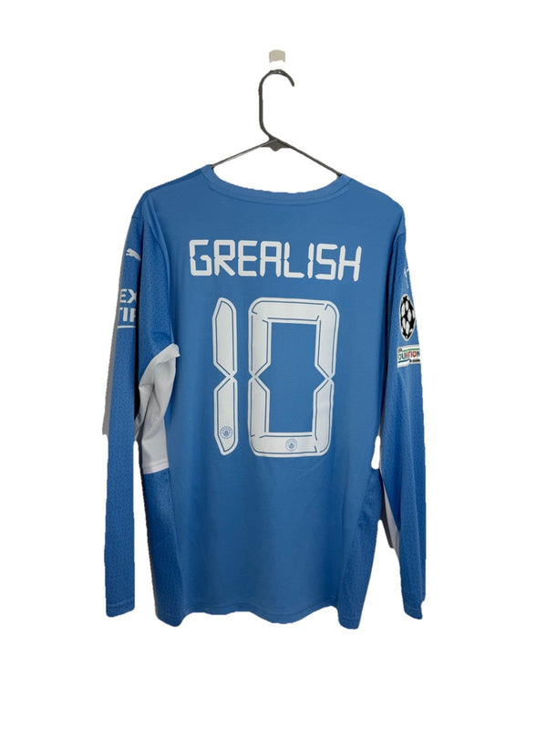 Manchester City Grealish #10 2021/22 Large Home Excellent Condition 759203-01