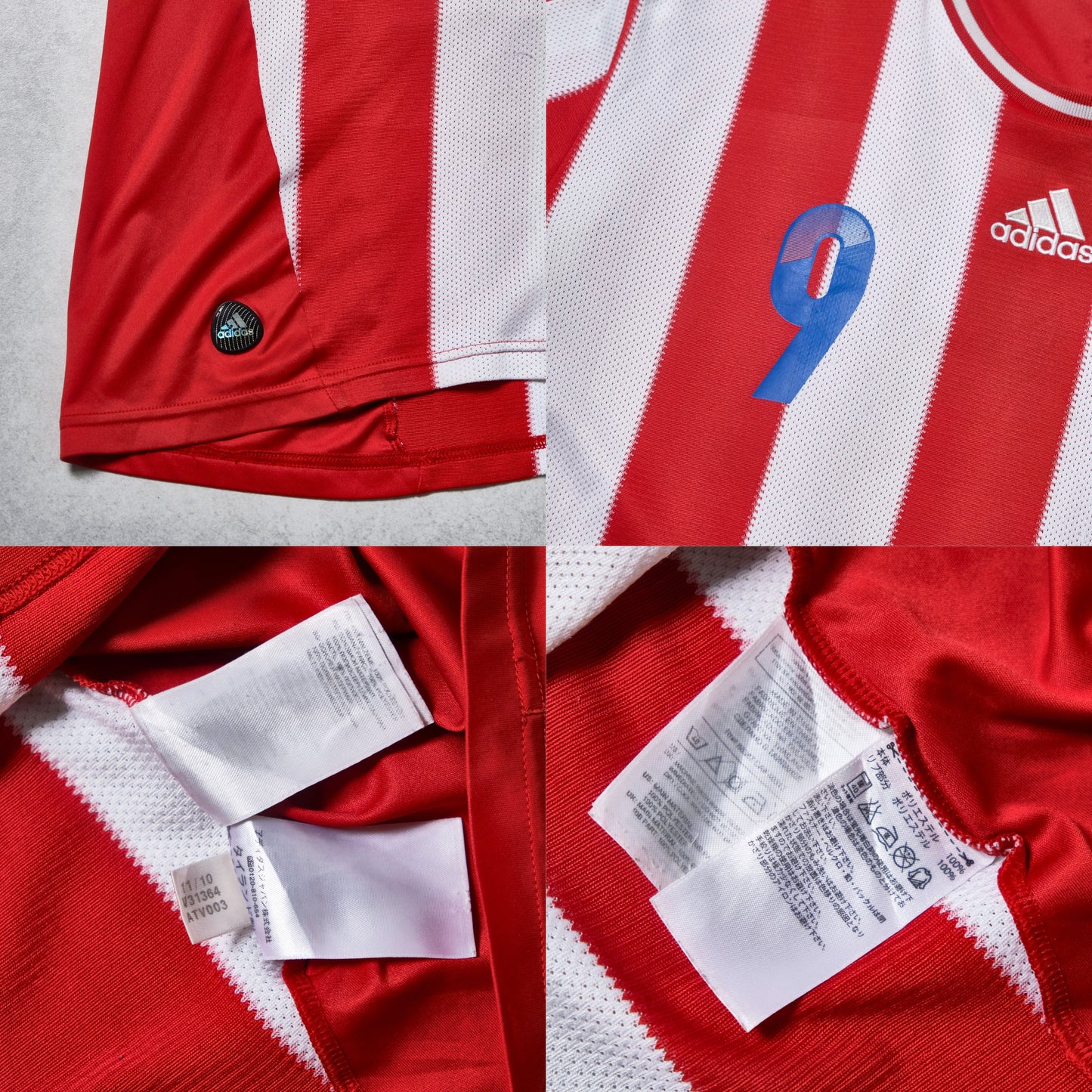 2010/11 Paraguay Home Shirt Adidas Santa Cruz (XL)