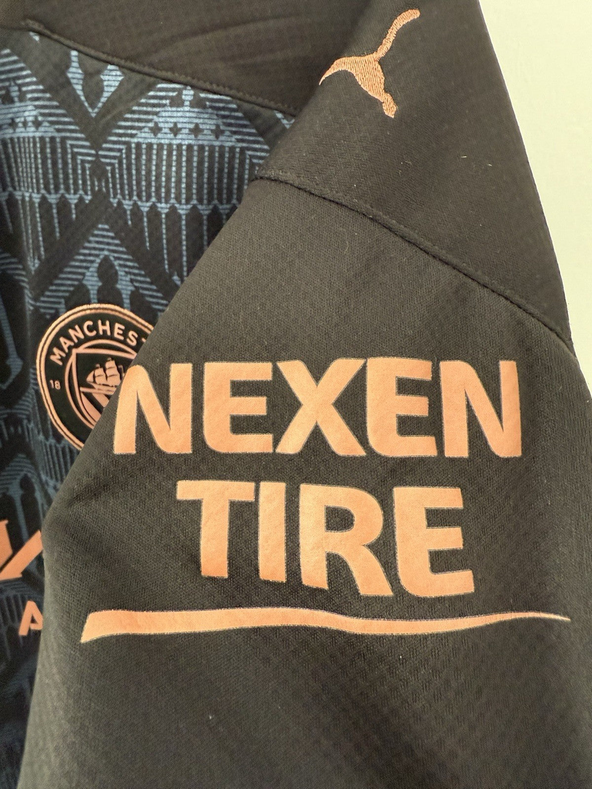 Man City De Bruyne #17 2020/21 Large Away Excellent Condition 757065-02