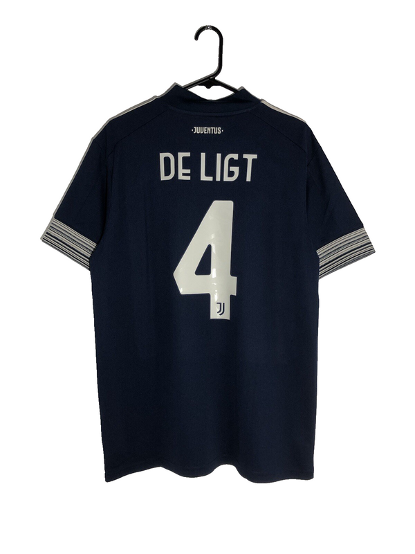 Juventus De Ligt #4 2020/21 Large Away Shirt Adidas Excellent Condition GC9087