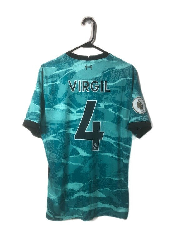 Liverpool Virgil #4 2020/21 Medium Away Nike Excellent Condition CZ2635-354