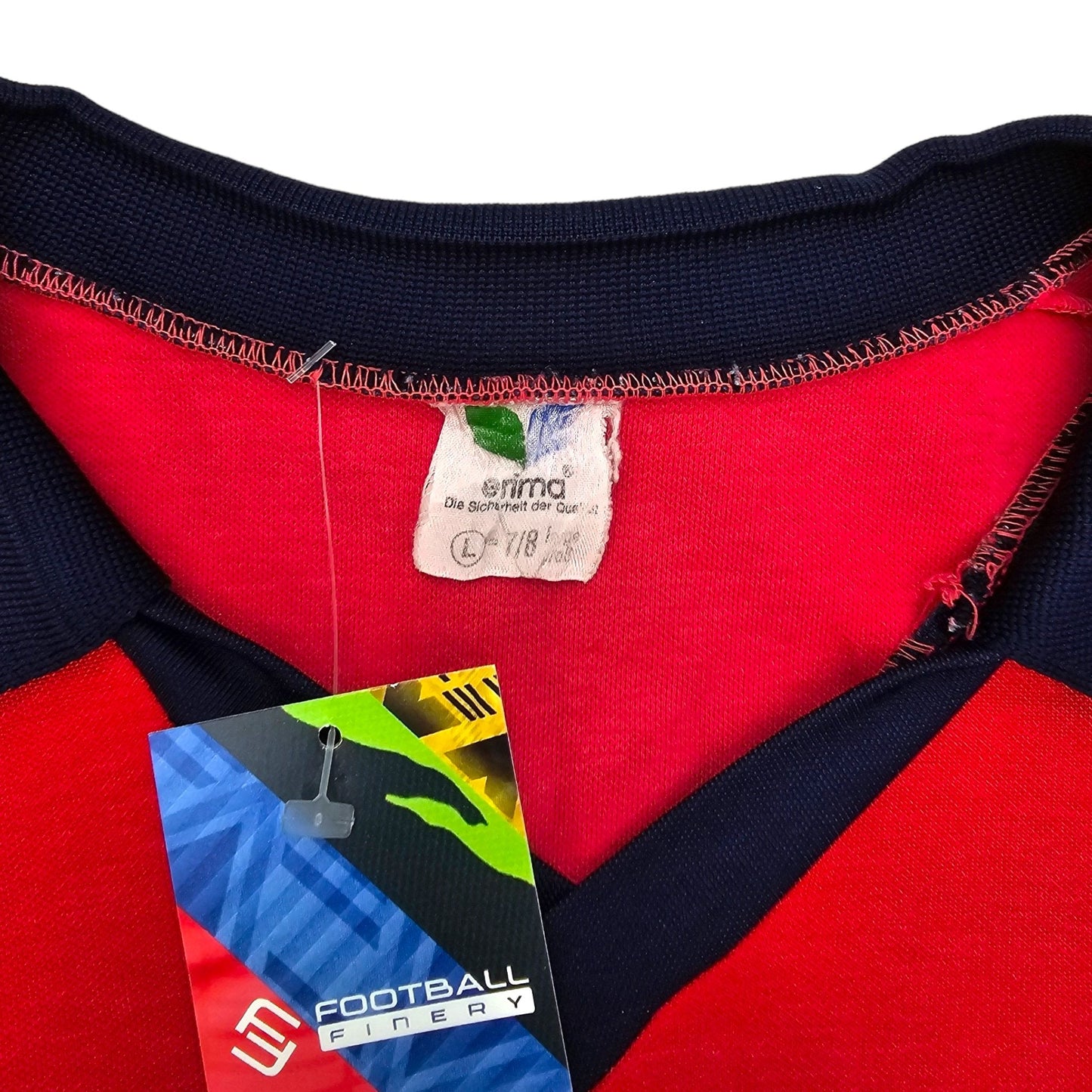 80s/90s Vintage Football Shirt (L) Erima # 4