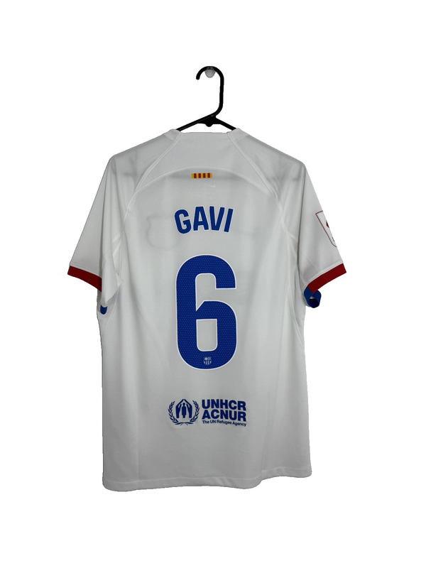 Barcelona Gavi #6 2023/24 Medium Away Shirt Excellent Condition DX2686-101