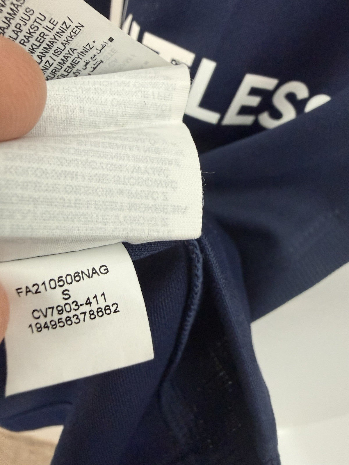 PSG Sergio Ramos #4 2021/22 Small Home Shirt Excellent Condition CV7903-411