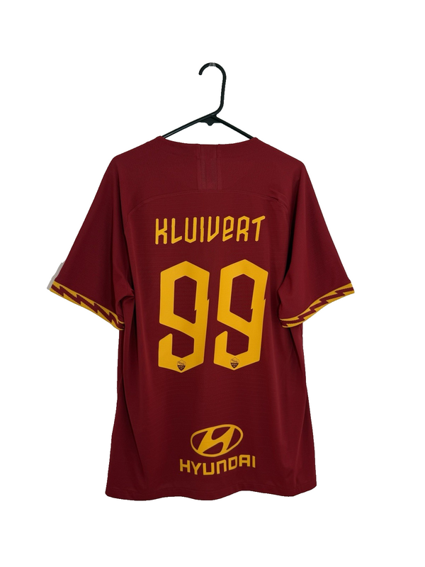AS Roma Kluivert #99 2019/20 Vaporknit Home XL Excellent Condition AJ5266-613