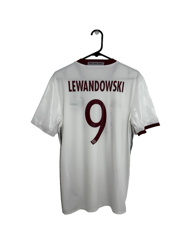 Bayern Munich Lewandowski #9 2016/17 Medium 3rd Shirt Adidas BNWT AZ4663