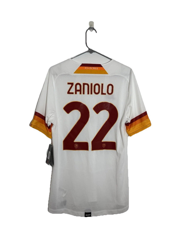 AS Roma Zaniolo #22 2021/22 XL Away Authentic Shirt New Balance BNWT MT130235