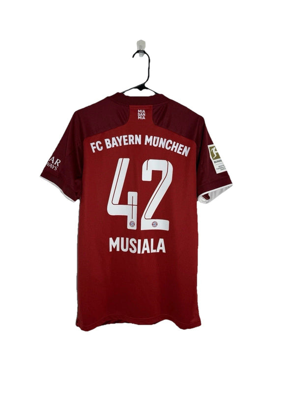 Bayern Munich Musiala #42 2021/22 Medium Home WCC Excellent Condition GM5313