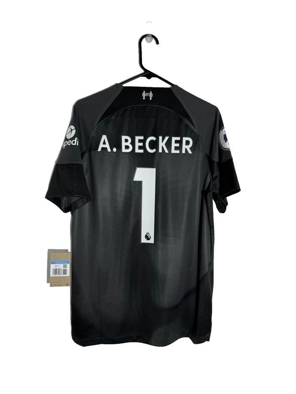 Liverpool A. Becker #1 2022/23 Medium Home GK BNWT DJ7681-061