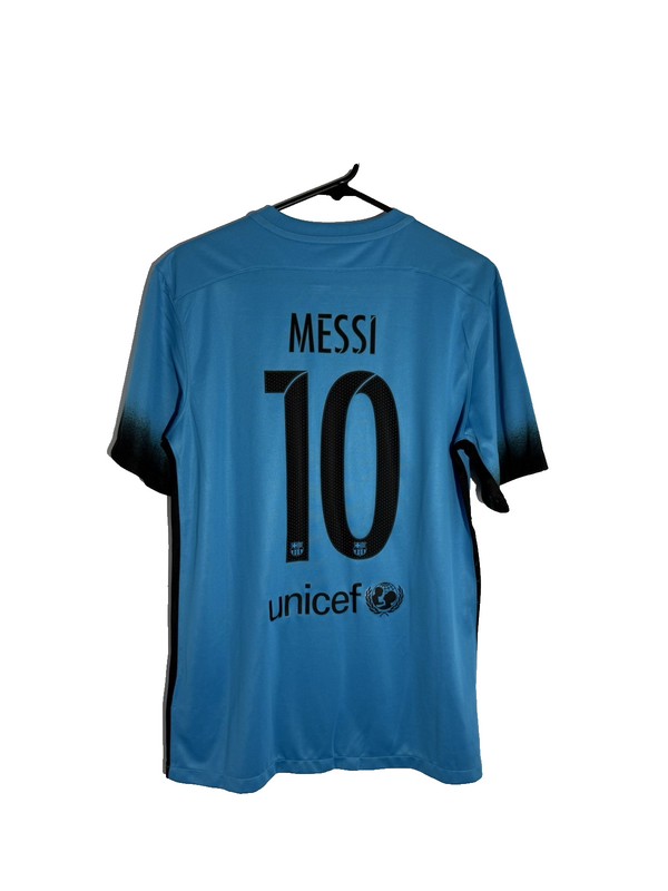 Barcelona Messi #10 2015/16 Medium 3rd Shirt Nike Excellent Condition 658789-426