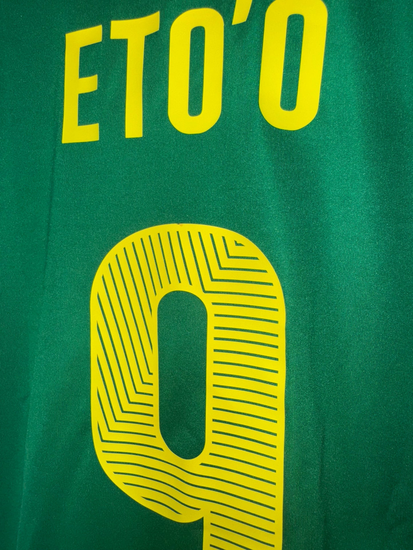 Cameroon 2014/16 Home Football Shirt *ETO’O* S