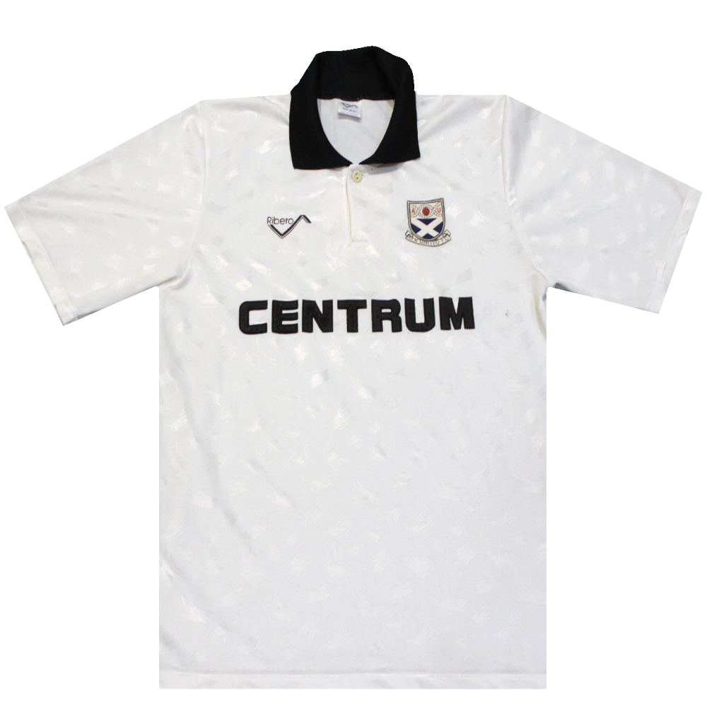 Ayr United 1990-1991 Home Shirt (Very Good) M