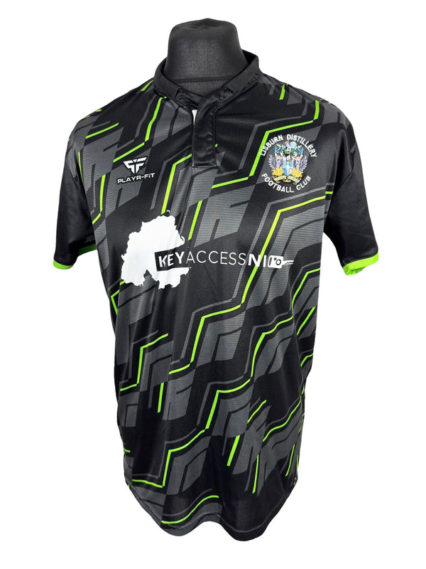 Lisburn Distillery 2024-25 Match Worn Away - Size L (M Fit) - #11