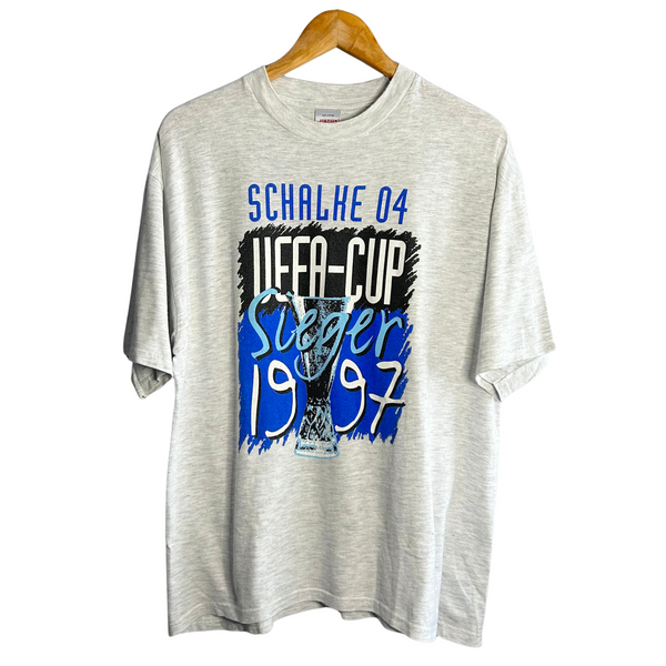 1997 Schalke “UEFA Cup Winners” Tee - L