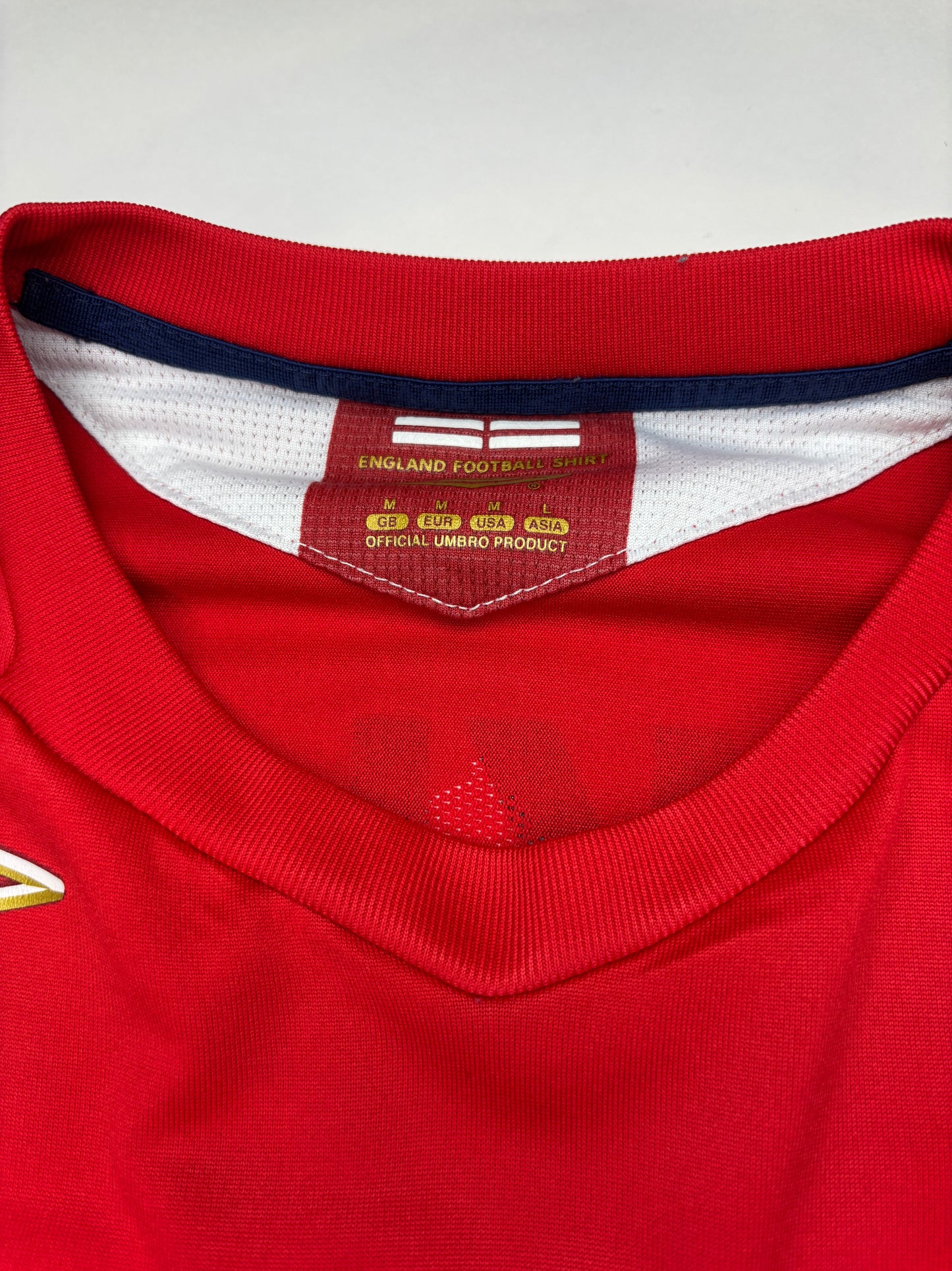 England Away Shirt LS 2006/08 (M) Beckham 7