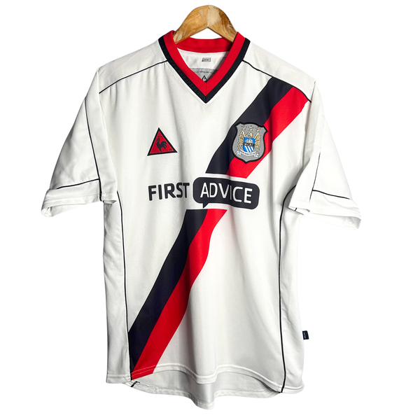 2002-03 Manchester City Away Shirt - S