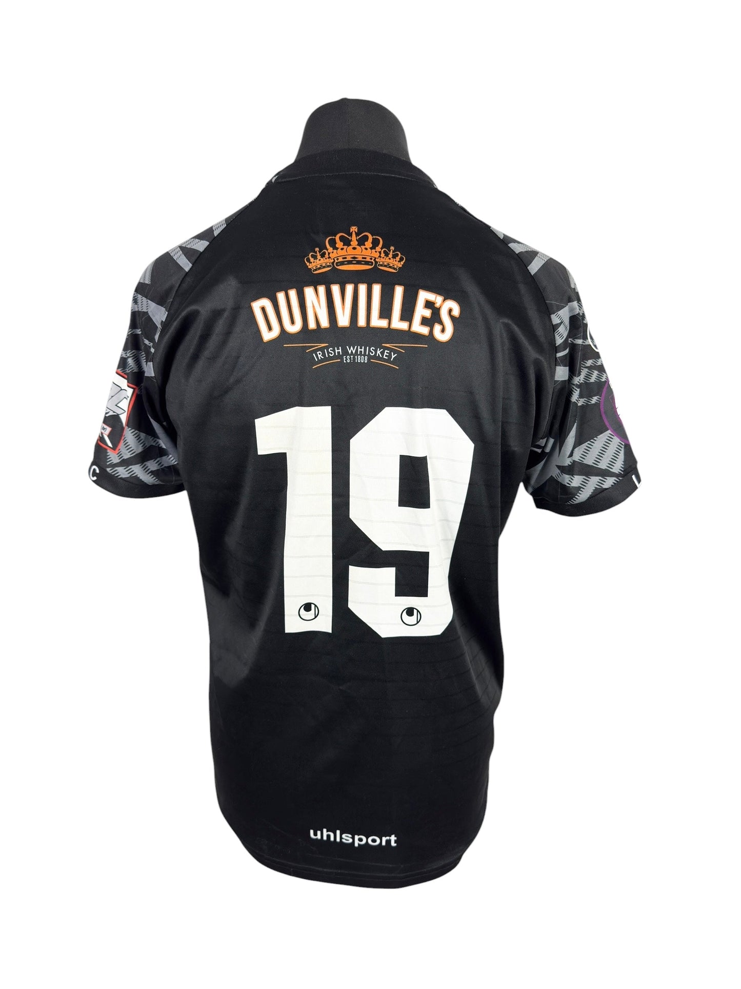 Lisburn Distillery 2022-23 Match Worn Away - Size L (M Fit) - #19