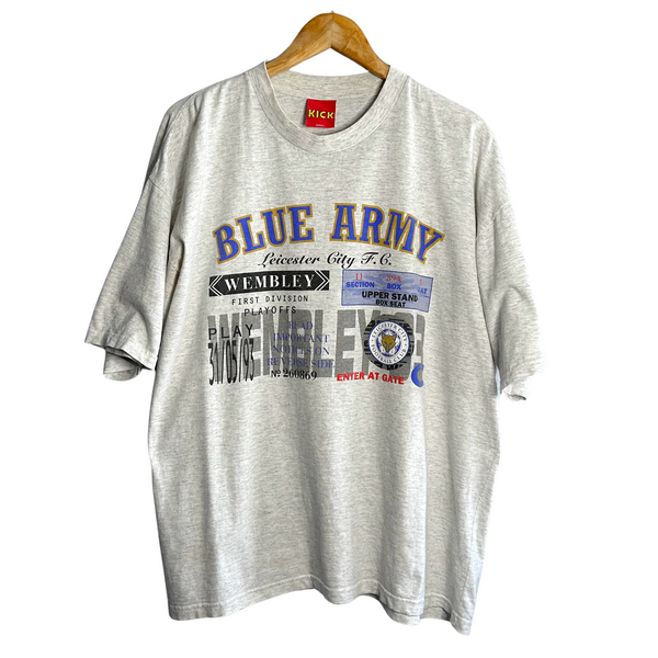 1992-93 Leicester City Graphic Tee - XL