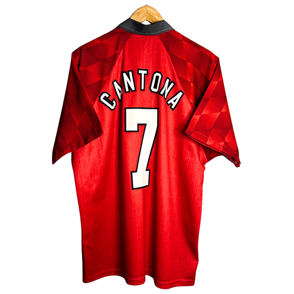 1996-98 Manchester United Home Shirt “Cantona 7” - L