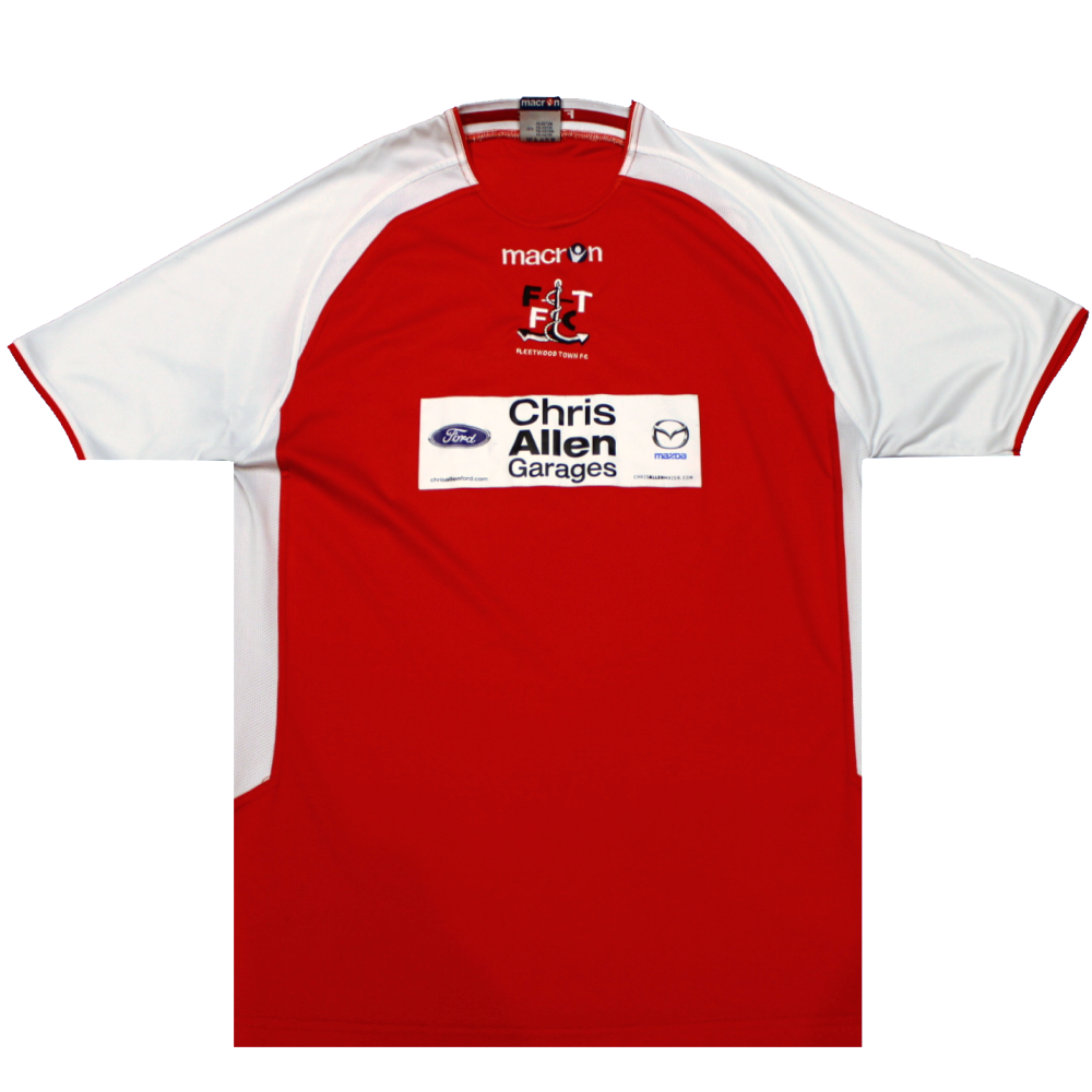 Fleetwood Town 2007-2008 Home Shirt (Very Good) XL