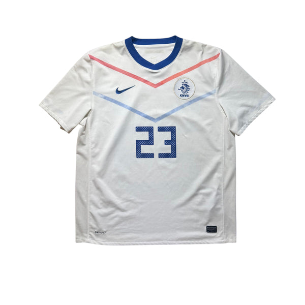 Netherlands Away Shirt 2006 - 2008 (XL) V. D. Vaart 23