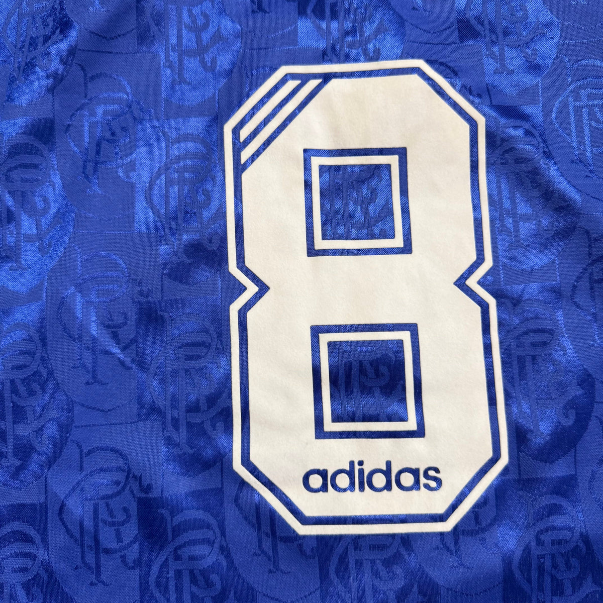 Rangers Home Shirt 1996 - 1997 (XL) '8' Gascoigne