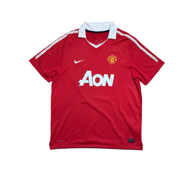 Manchester United Home Shirt 2010 - 2011 (XL) Rooney 10