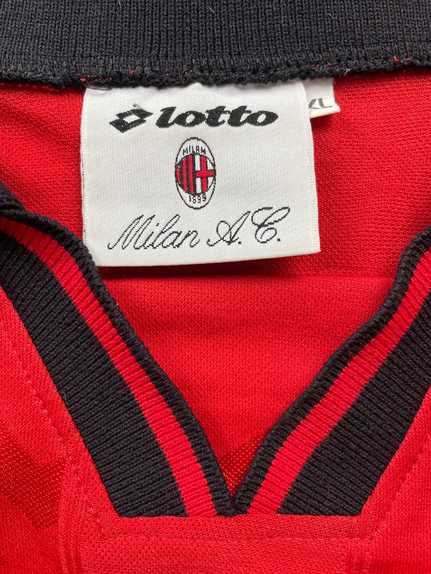 Store Shirt • AC Milan • 1996 • Lotto • Fourth • Size XL