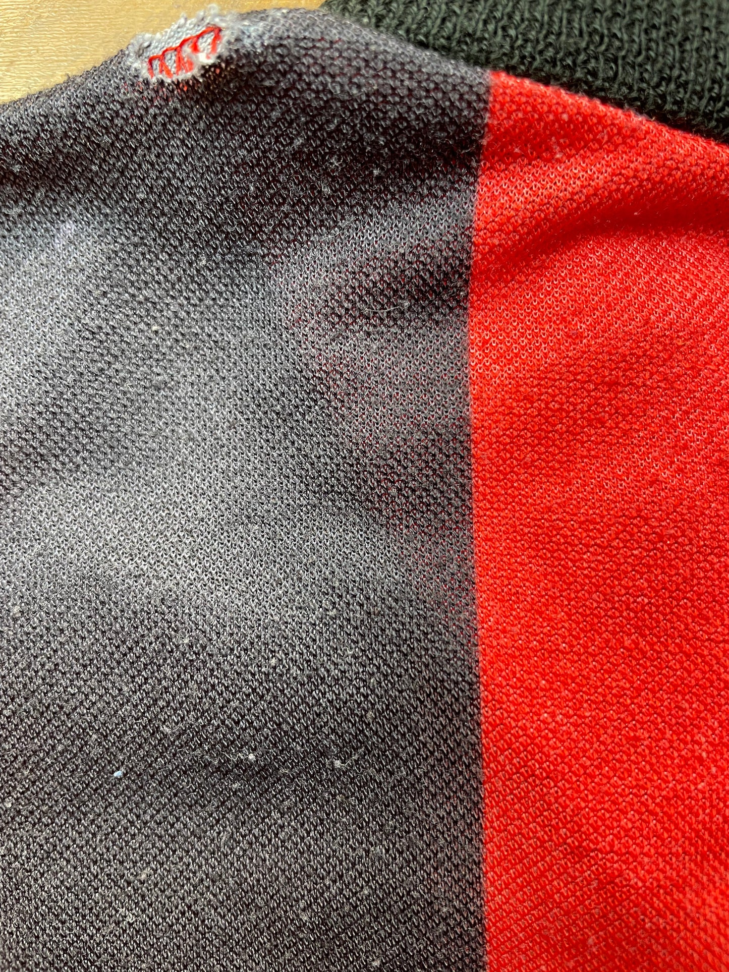 Store Shirt • AC Milan • 1990 • Adidas • Home • Size XL • Nido d'Ape • Player Issue - Calcio 90