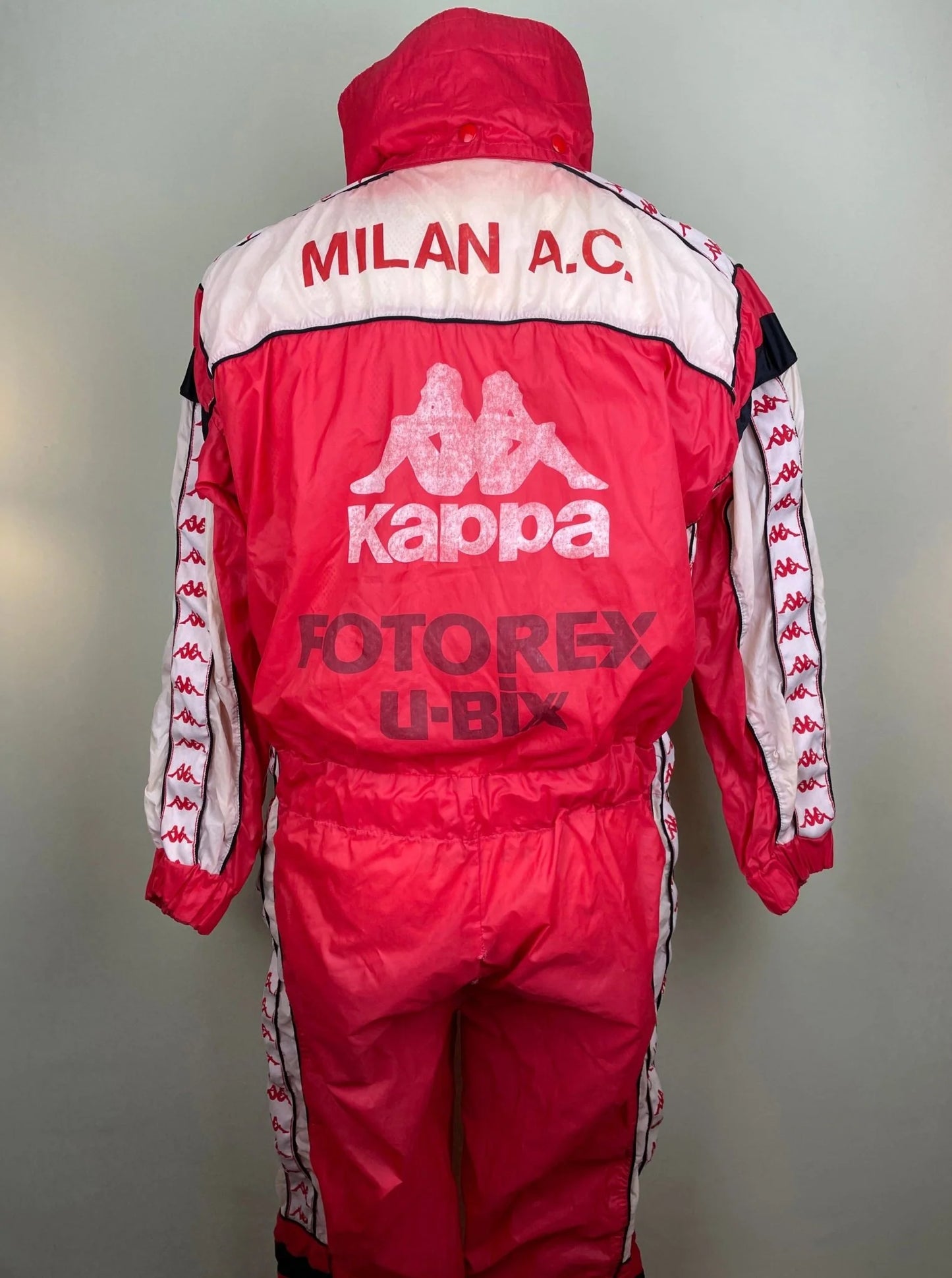 Player Issue Training • AC Milan • 1986 • Kappa All-In-One Suit