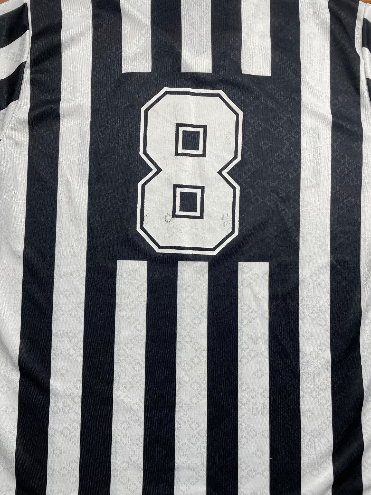 Match Shirt • Club • Juventus • 1993 • Kappa • Home • #8 • Antonio Conte • Match Worn