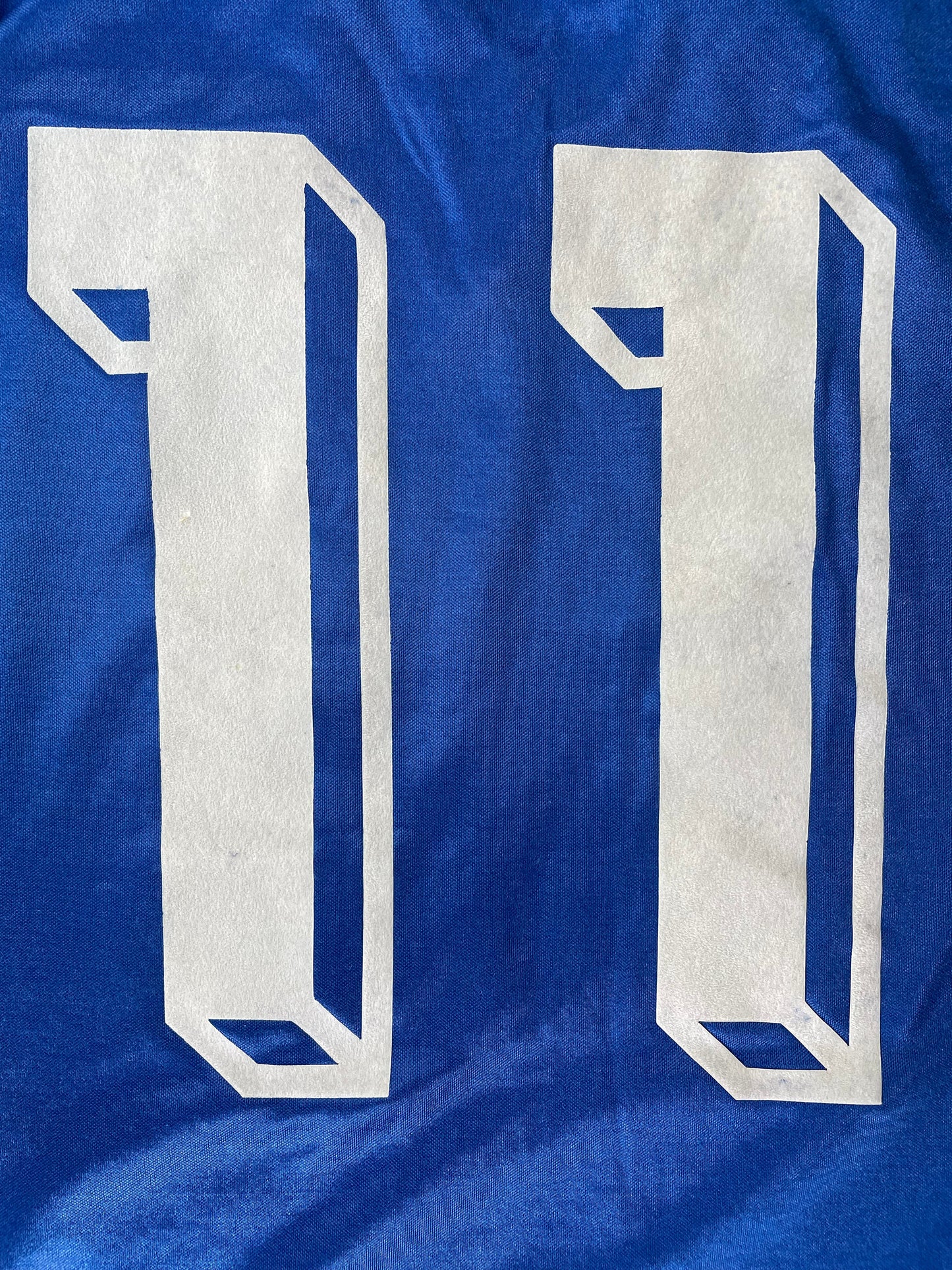 Match Shirt • National • Italia • 1989 • Diadora • Home • #11 • Fernando De Napoli • Match Worn