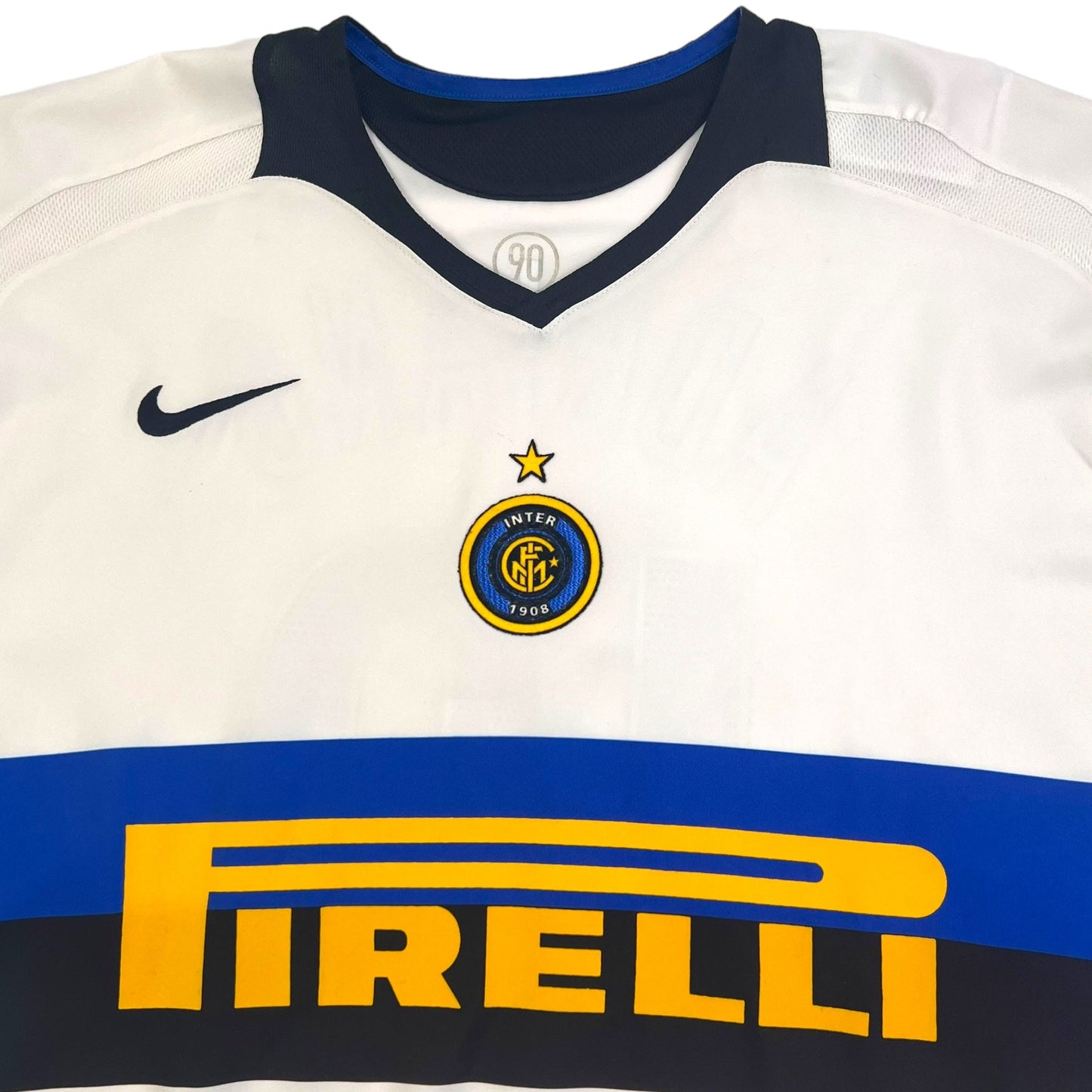 2005/06 Inter Milan Away Football Shirt (XL) Nike # 10 Adriano
