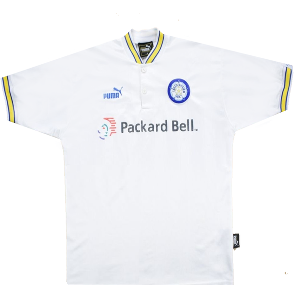 Leeds United 1996-1998 Home Shirt (Excellent) L
