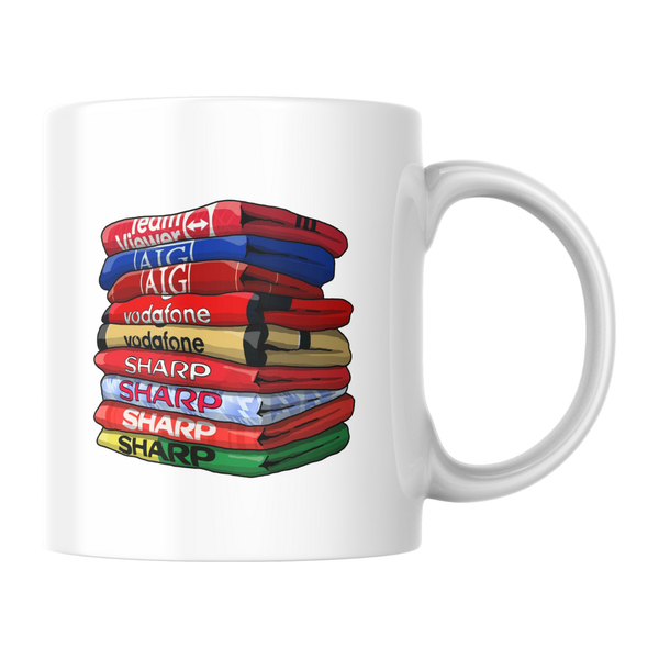 Manchester United Shirts Stack Mug