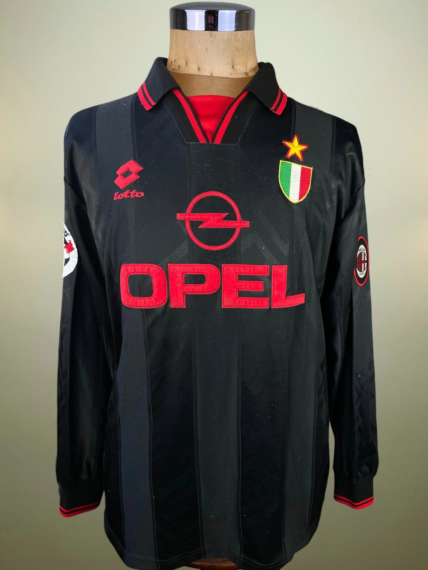 Match Shirt • Club • AC Milan • 1996 • Lotto • Third • #10 • Dejan Savićević • Match Worn