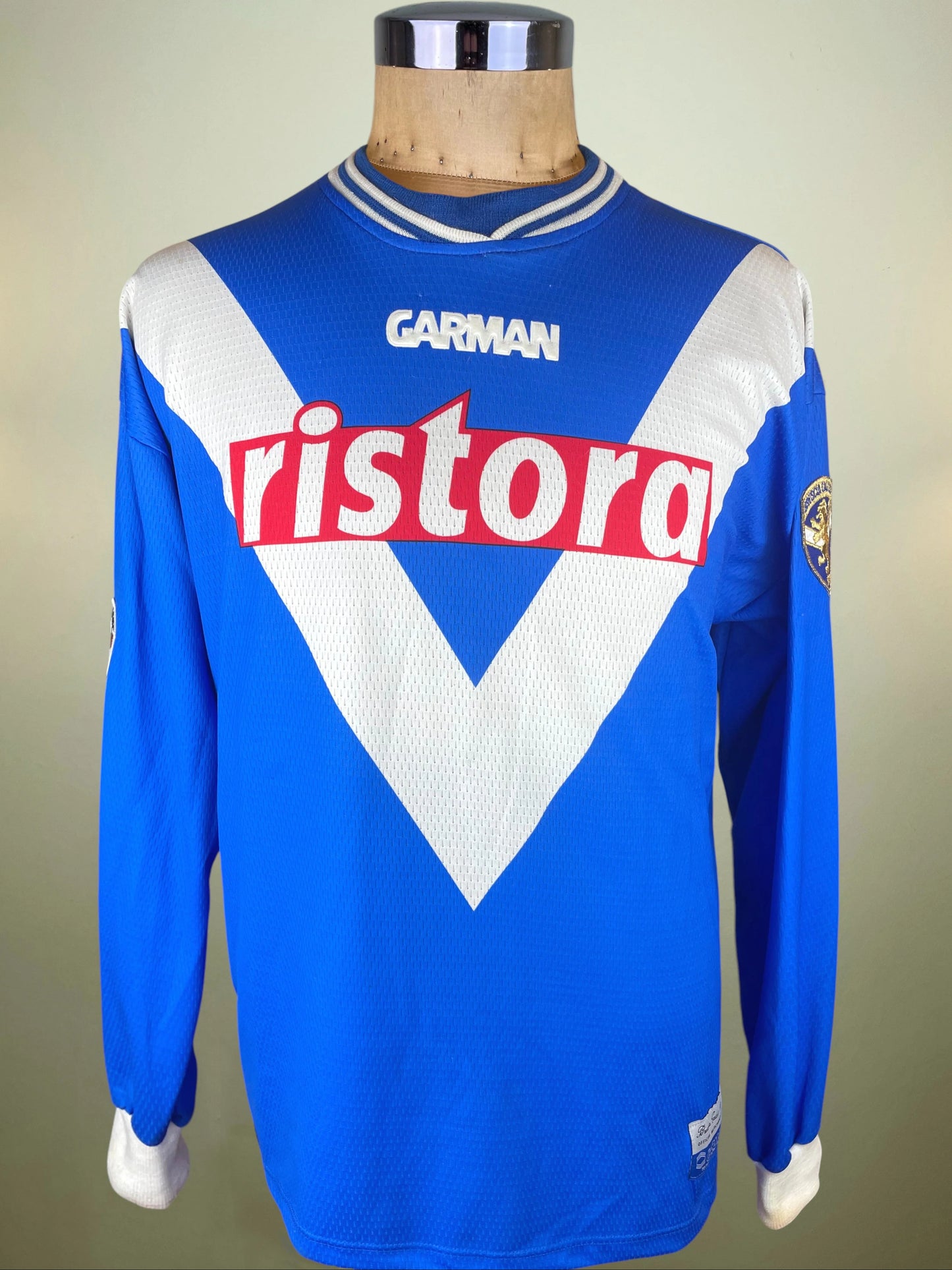 Match Shirt • Club • Brescia • 2000 • Garman • Home • #10 • Roberto Baggio • Match Worn • Signed