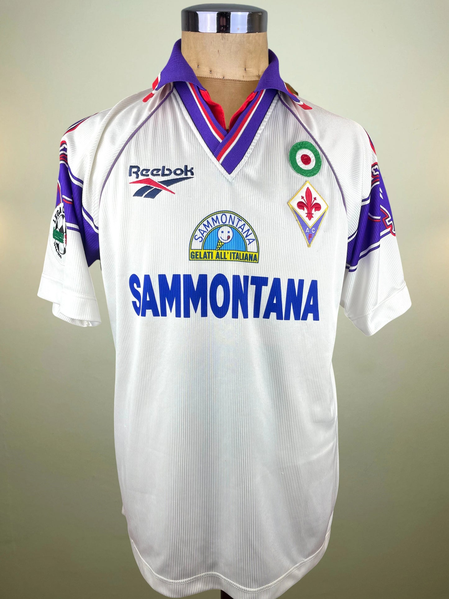 Store Shirt • Club • Fiorentina • 1996 • Fila • Away • #10 • Rui Costa • Size L
