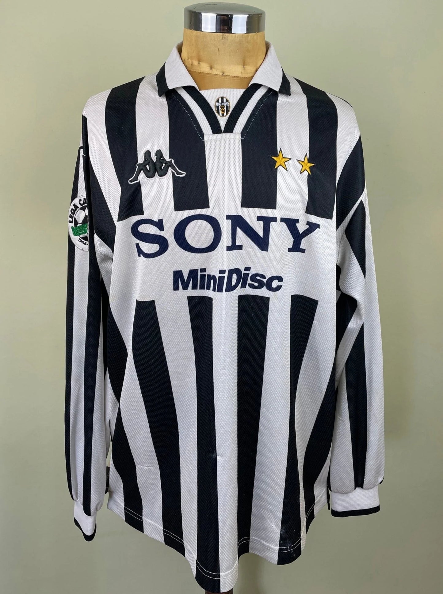 Match Shirt • Club • Juventus • 1996 • Kappa • Home • #10 • Alessandro del Piero • Match Worn