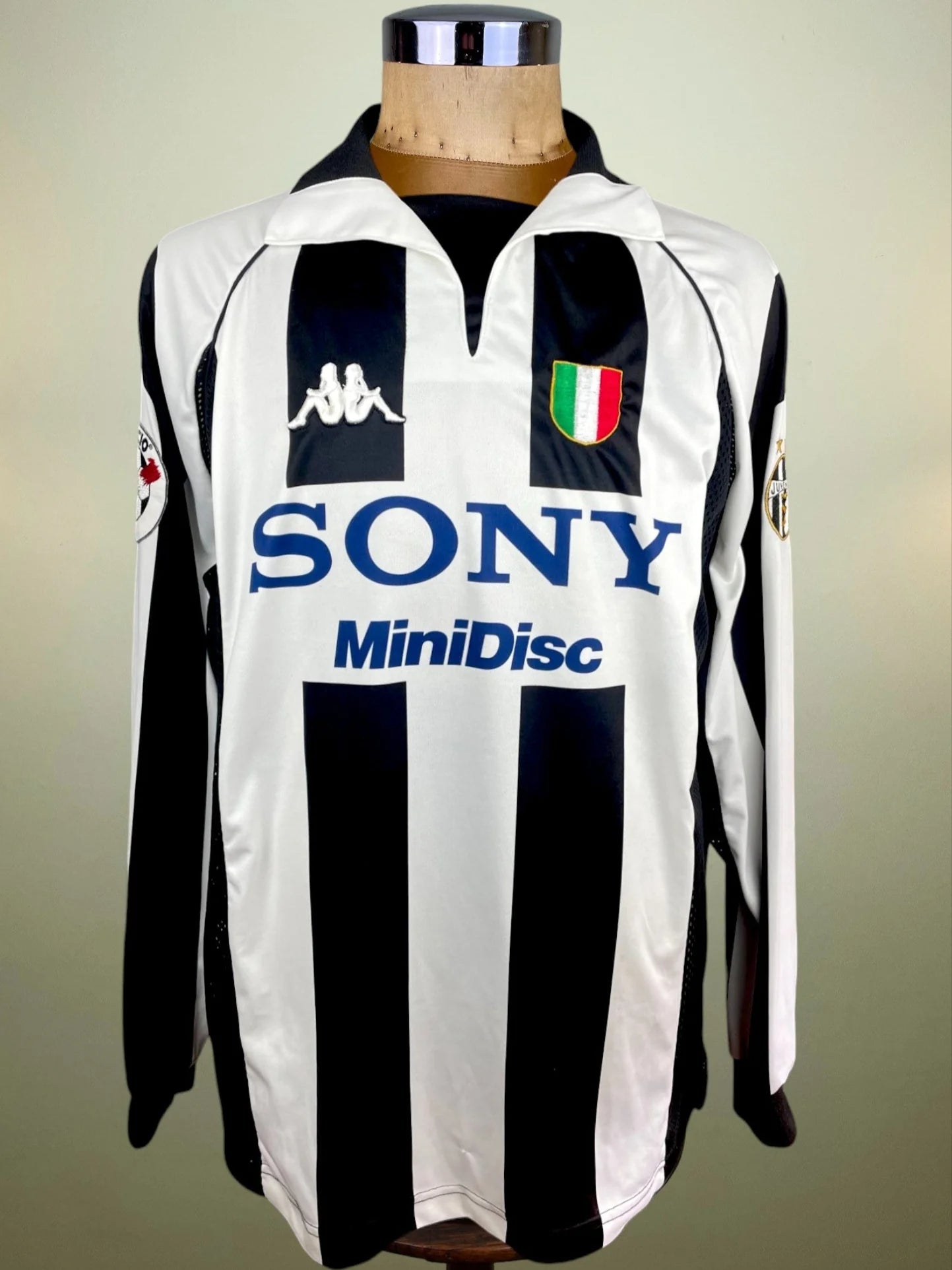 Match Shirt • Club • Juventus • 1997 • Kappa • Home • #21 • Zinedine Zidane • vs Empoli