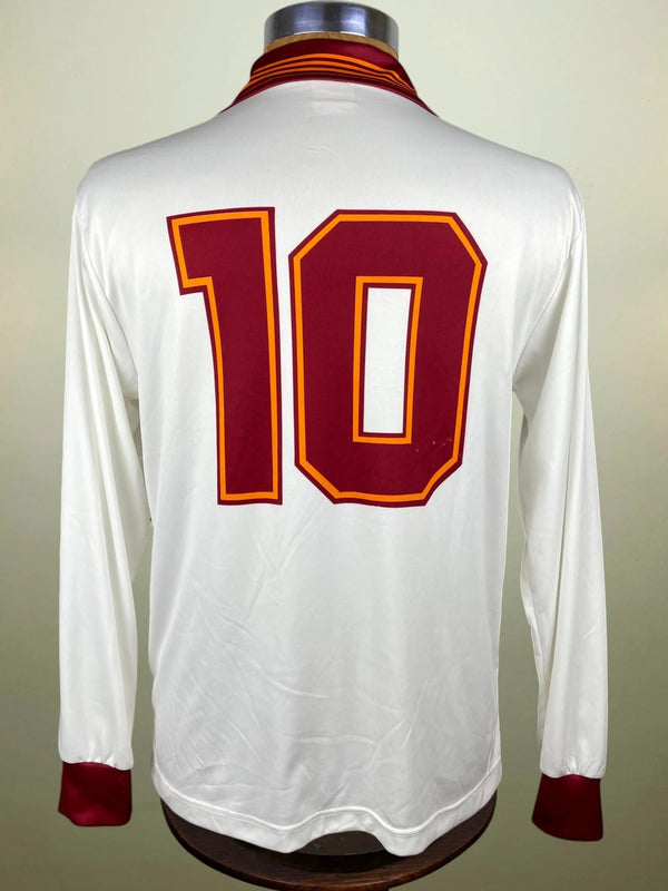 Match Shirt • Club • Roma • 1992 • Adidas • Away • #10 • Match Worn • Size M
